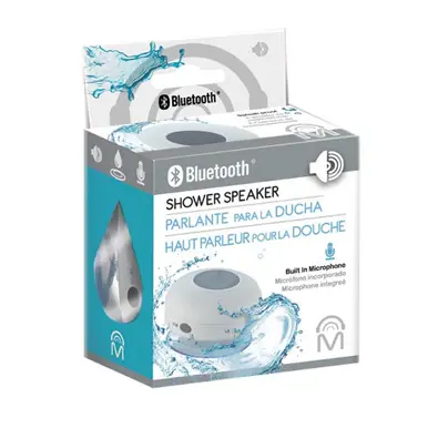 Limited Offer Mental Beats SHOWER SPEAKER - White