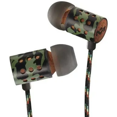 Marley EM-JE023-RV Midnight Ravers - Jammin' In-Ear Headphone with 3-Button Mic No Minimum Order
