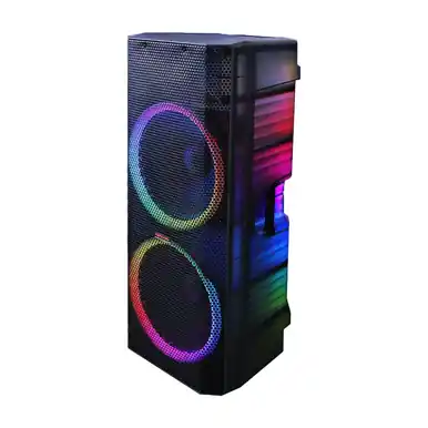 Memorex Bluetooth Party Speaker w Lights - Double 15" Warranty Included