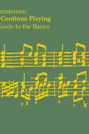 18th Century Continuo Playing: A Historical Guide to the Basics Genuine