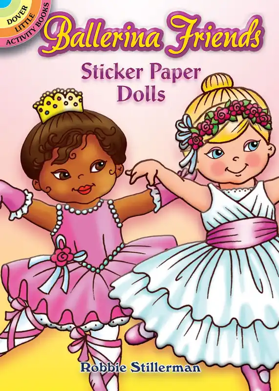 Flash Sale Stickers: Ballerina Friends Sticker Paper Dolls