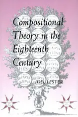 Compositional Theory in the 18th Century Brand New