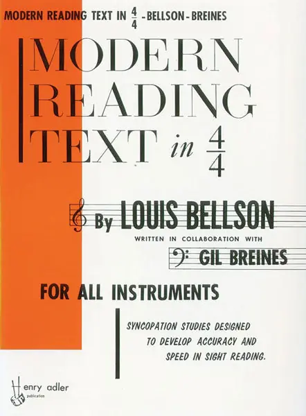 Bellson Modern Reading Text in 4/4 Same Day Shipping