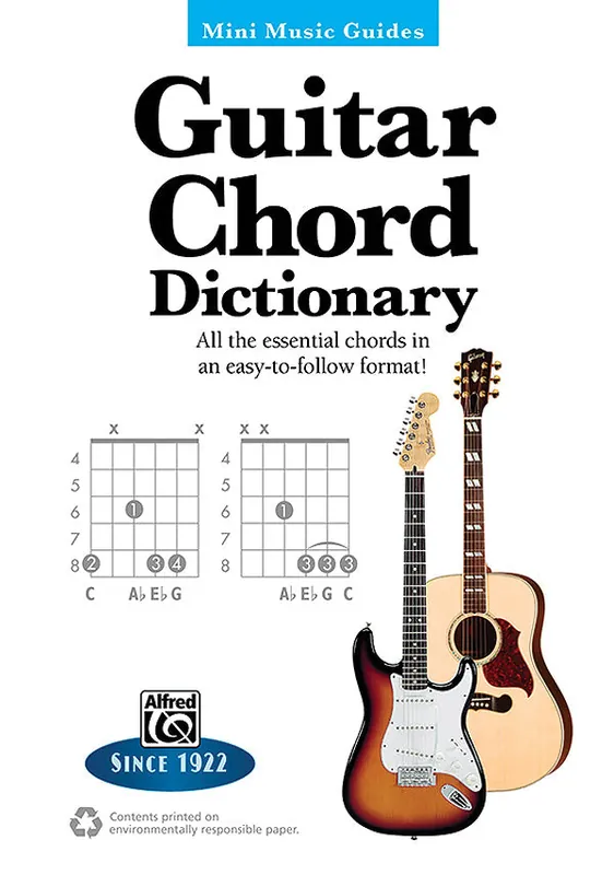 Mini Music Guides: Guitar Chord Dictionary Limited Offer