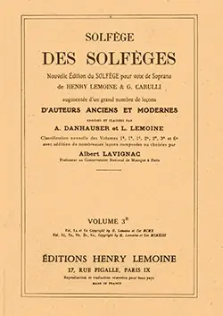 Solfège des Solfèges Vol. 3B (without accompaniment) Deal