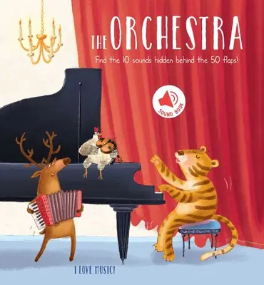 I Love Music - The Orchestra: A Sound Board Book with Flaps Best Choice