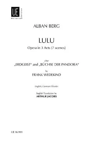 Berg: Lulu (Libretto) Hot Deal