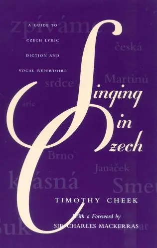 Singing in Czech (W/ CD) Authentic