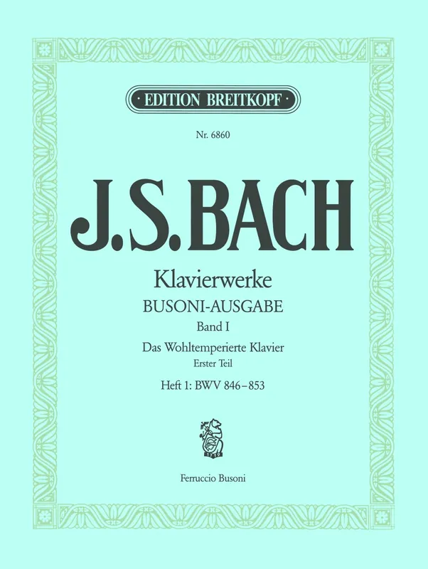 Hot Deal Bach The Well Tempered Clavier Volume 1