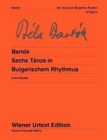 Bartok Six Dances in Bulgarian Rhythm New Arrival