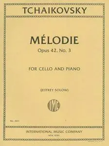 Tchaikovsky Melodie, Opus 42, No. 3 for Cello Budget
