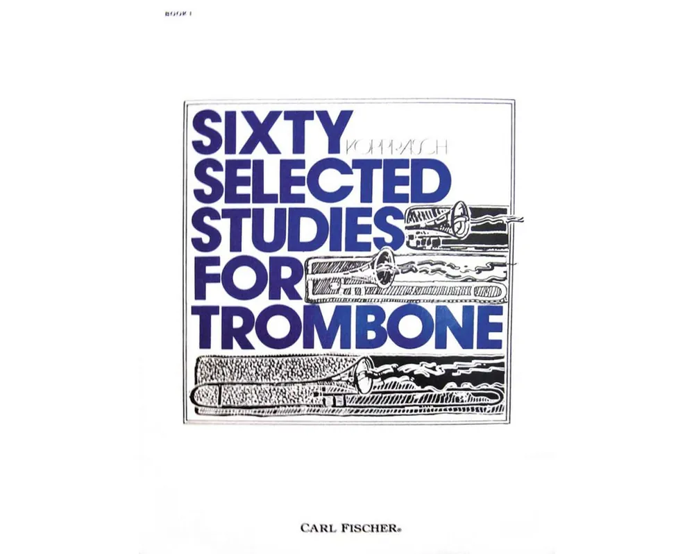 Weekend Sale Kopprasch Sixty Selected Studies for Trombone - Book 1