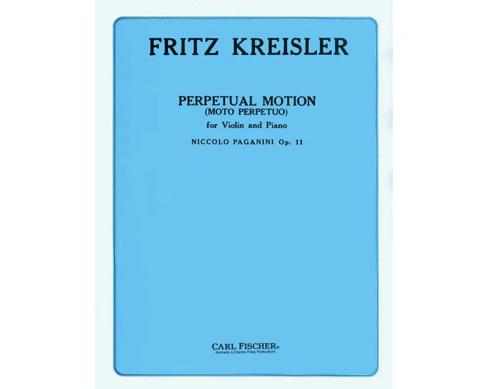 Paganini Perpetual Motion (Moto Perpetuo) Arranged Kreisler Next Day Delivery