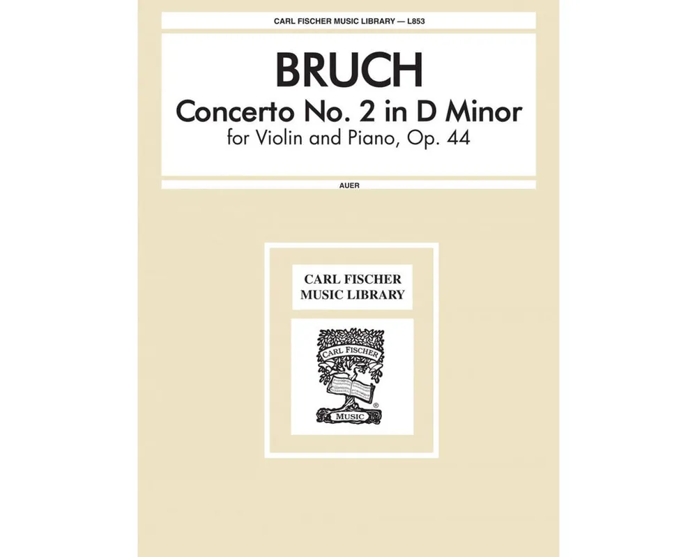 Get Yours Bruch: Concerto No. 2 In D Minor