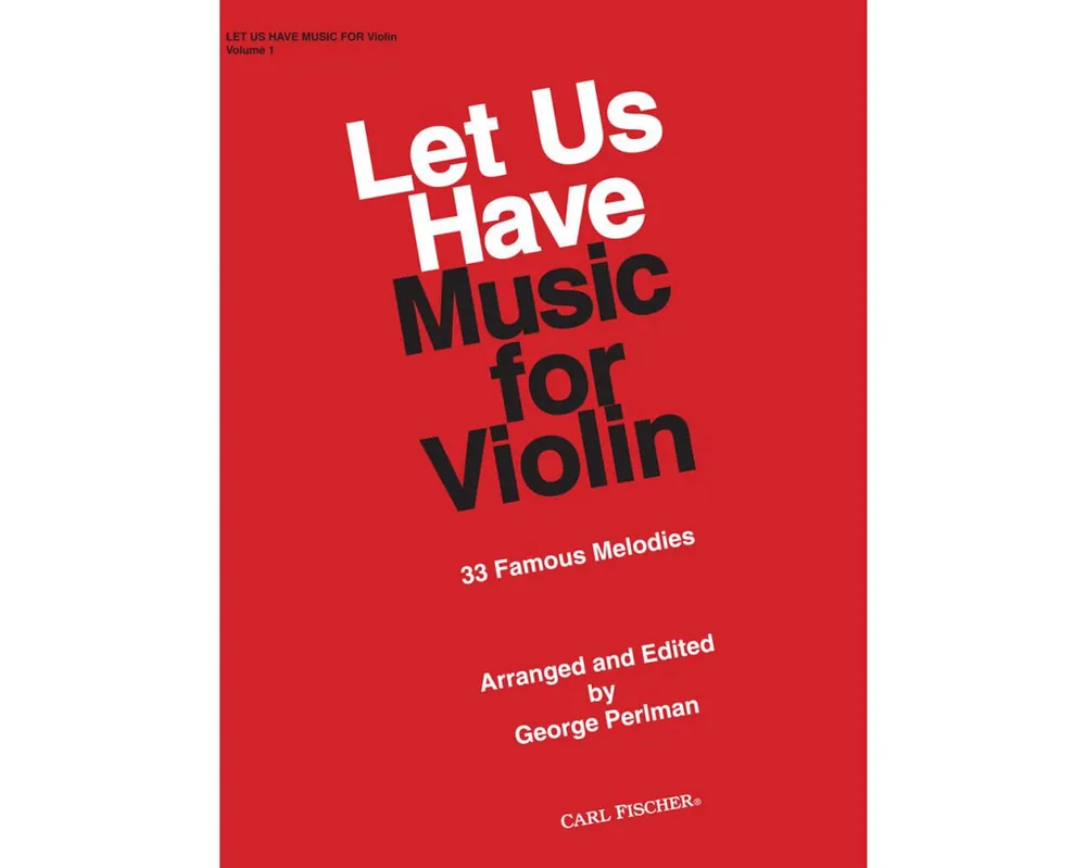 Let Us Have Music for Violin Volume 1 Place Order