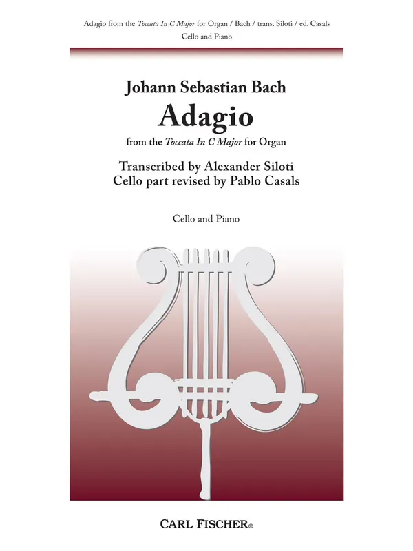 Editor’s Pick Bach Adagio for Cello & Piano in A minor from Toccata in C major for Organ