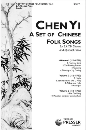 Best Price Chen Yi A Set of Chinese Folk Songs Volume 1