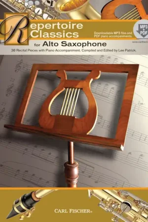 Direct From Manufacturer Repertoire Classics for Alto Saxophone with MP3 and PDF
