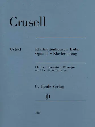 Factory Price Crusell Clarinet Concerto in B-flat Major, Op. 11