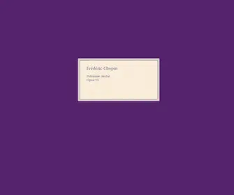 Fresh Stock Chopin Polonaise in A-flat Major Op. 53