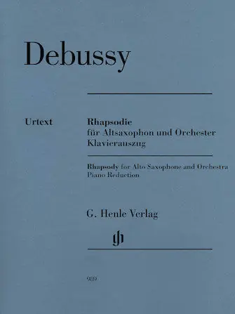 Debussy Rhapsody for Alto Saxophone and Orchestra Budget
