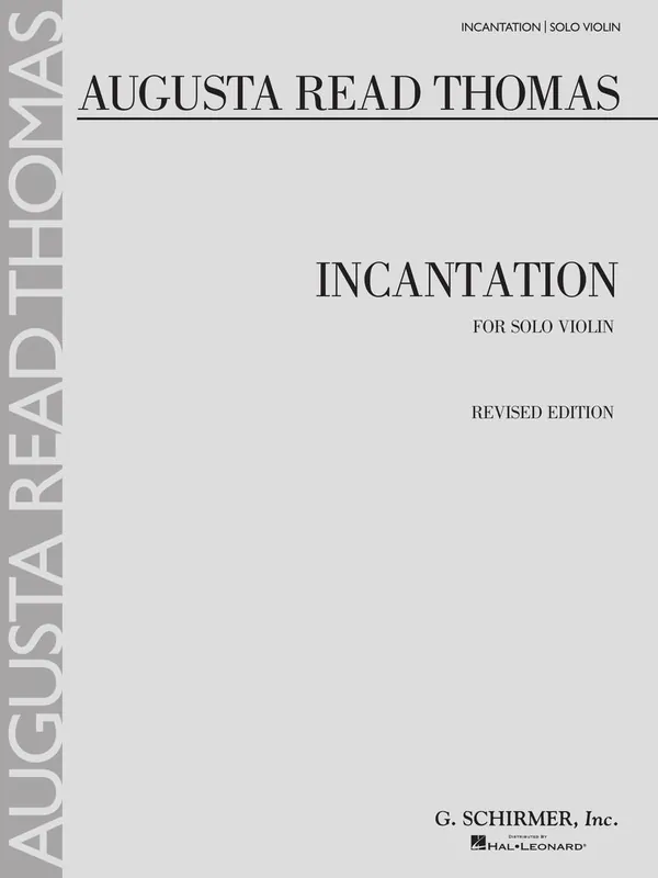Thomas Incantation for Solo Violin Cheap