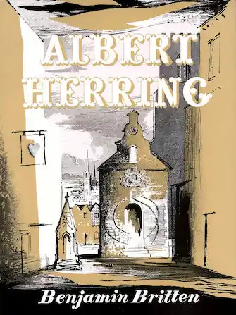 High Quality Britten Albert Herring, Op. 39 Study Score