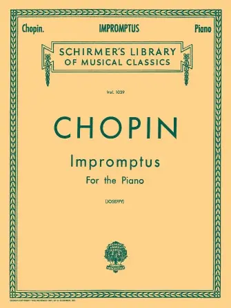 Chopin Impromptus Piano Solo Affordable