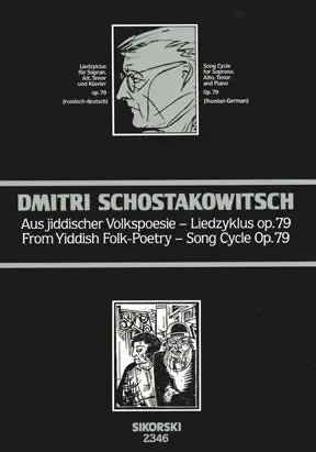 Get Yours Shostakovich Aus Jiddischer Volkspoesie Vocal Trio and Piano