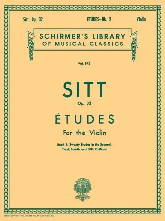 Sitt Etudes, Op. 32 - Book 2 Trusted Brand