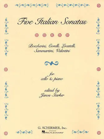 Direct From Factory 5 Italian Sonatas
