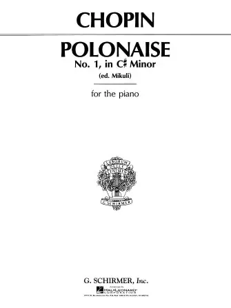 Chopin Polonaise, Op. 26, No. 1 in C# Minor Piano Solo Top Rated
