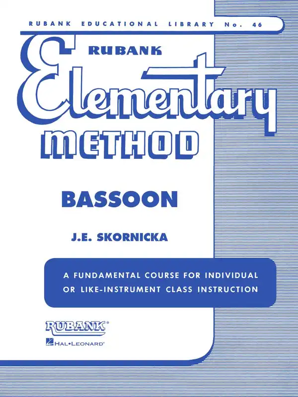 Rubank Elementary Method - Bassoon Top Pick