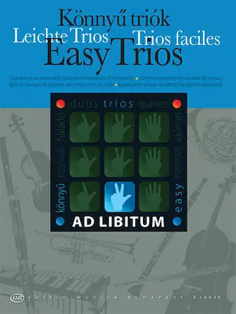 Next Day Delivery Easy Trios With Optional Combinations Of Instruments Score/parts