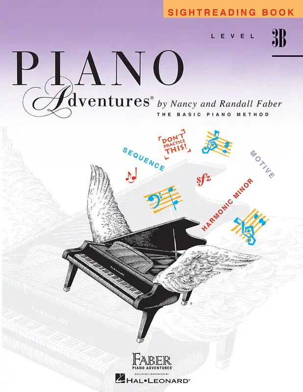 Faber Piano Adventures Sightreading Level 3B Popular