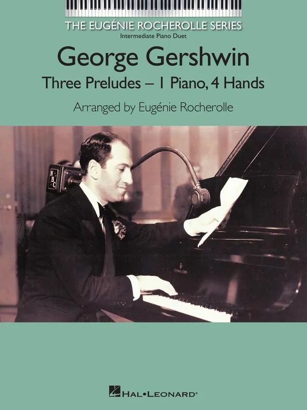 Gershwin: Three Preludes - Intermediate Piano Duets Fan Favorite