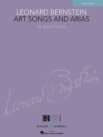 Bernstein Art Songs and Arias High Voice Affordable