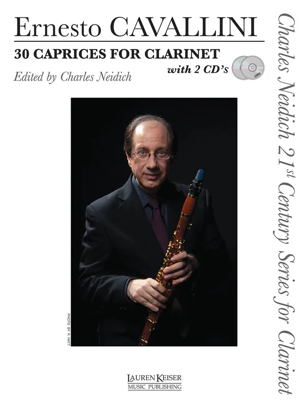 Cavallini 30 Caprices for Clarinet Professional Grade