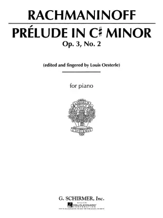 Premium Rachmaninoff Prelude in C# Minor, Op. 3, No. 2