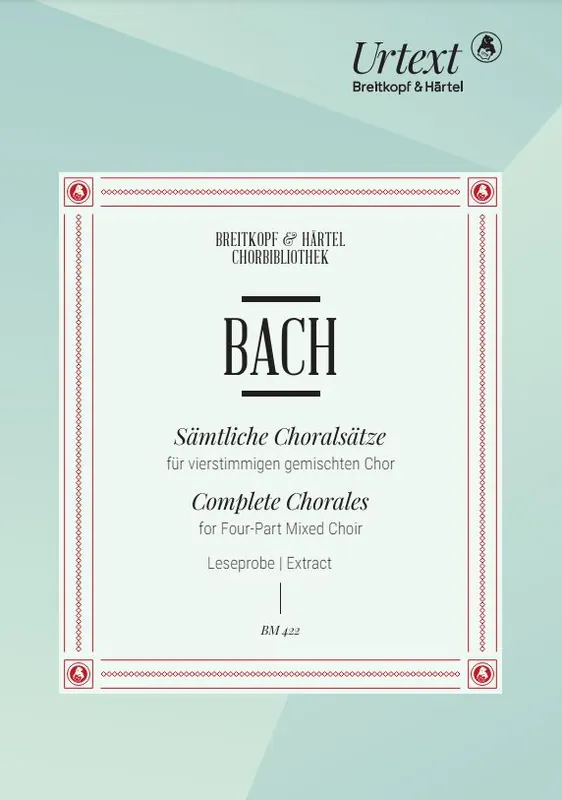 Bach Complete Chorales Direct From Factory