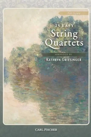 25 Easy String Quartets - Score Original