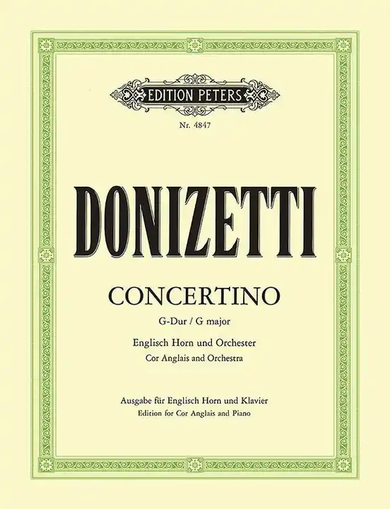 While Supplies Last Donizetti English Horn Concertino in G Major