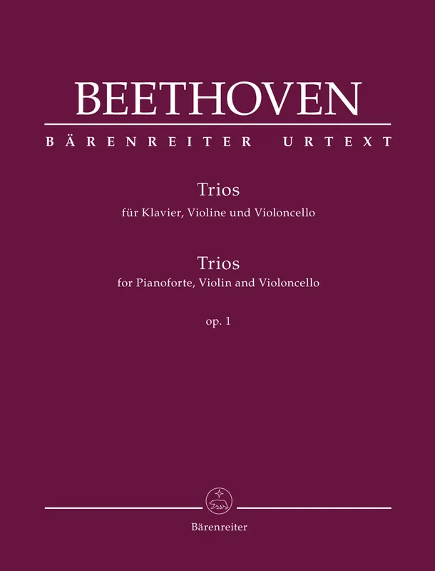 Beethoven Piano Trios, Op. 1 Crafted