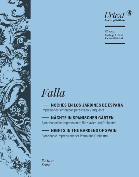 DeFalla Nights in the Garden of Spain - Study Score Fan Favorite