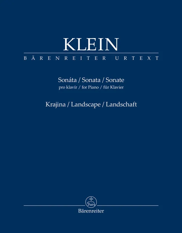 Klein Sonata for Piano and Landscape Free Delivery