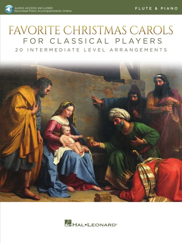 Favorite Christmas Carols for Classical Players – Flute and Piano Discount