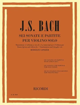 Bach Sei Sonate E Partite (6 Sonatas and Partitas) for Violin Solo Free Returns