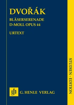 Dvorák: Wind Serenade d-moll op. 44 Study Score Fresh Stock
