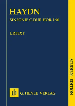 Special Discount Haydn Symphony in C Major, Hob. I:90 - Study Score