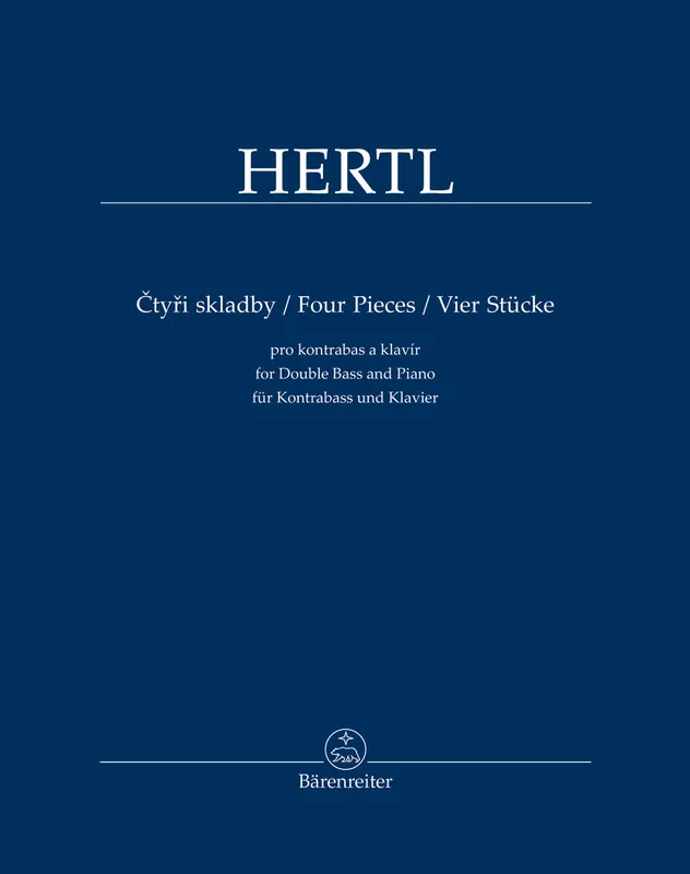 Must Have Hertl Four Pieces for Double Bass and Piano